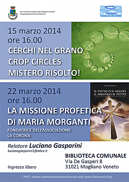 15 marzo 2014 cerchi nel grano